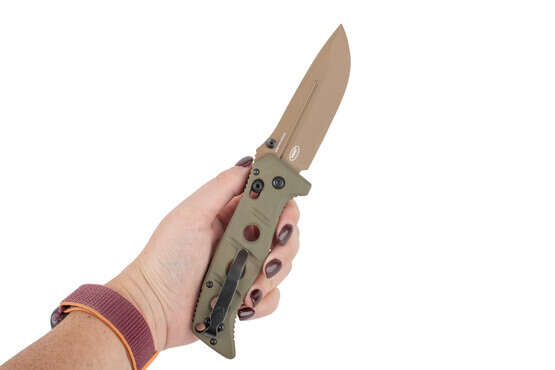 Benchmade Adamas edc knife with CPM blade steel